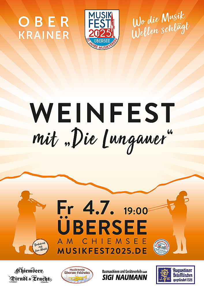 Oberkrainer Weinfest mit die Lungauer